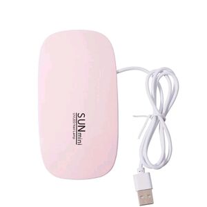 Sun Mini Nail Dryer Lamp Mini, 6W LED UV Portable Nail Dryer Curing Lamp